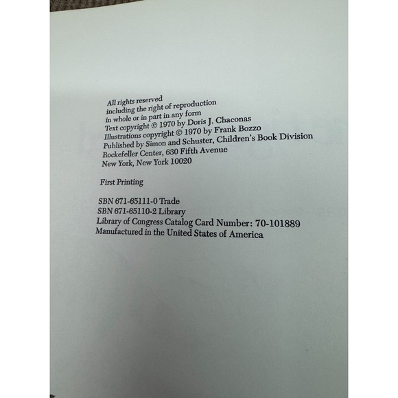 Vintage The Way the Tiger Walked by Doris J. Chaconas Illustrated Hardcover Book - Picture 6 of 8